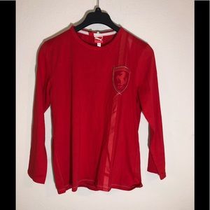Red Puma Ferrari Top (unisex) Size Medium